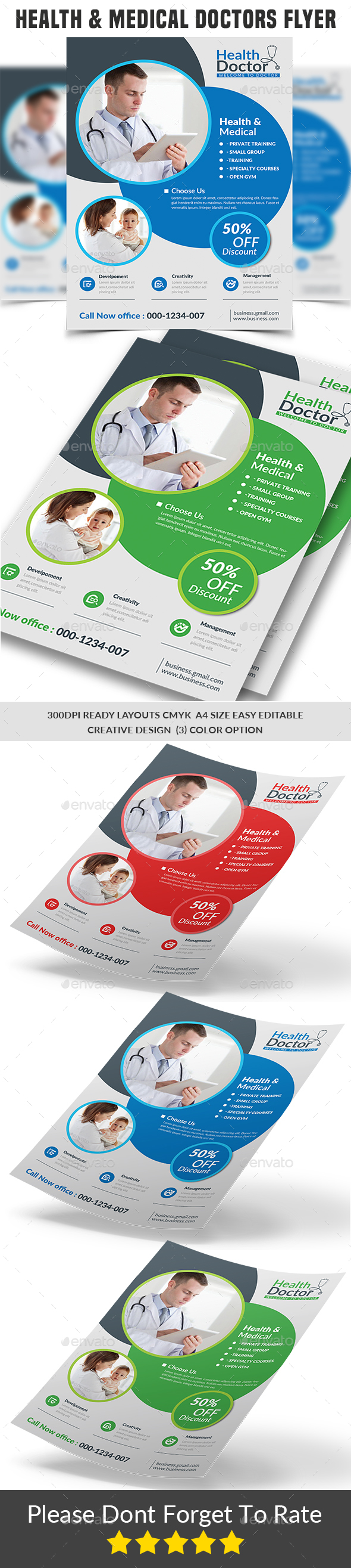 GraphicRiver Health & Medical Doctors Flyer 21178359 GraphicRiver Health & Medical Doctors Flyer 21178359