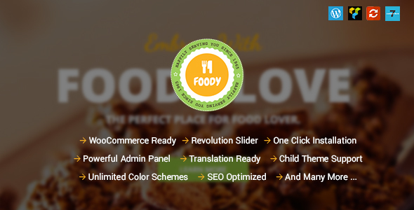 Foody - Responsive - ThemeForest 16758114