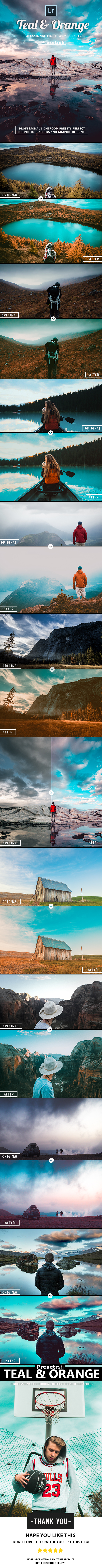 GraphicRiver 30 Orange and teal Lightroom Presets 21179114 GraphicRiver 30 Orange and teal Lightroom Presets 21179114