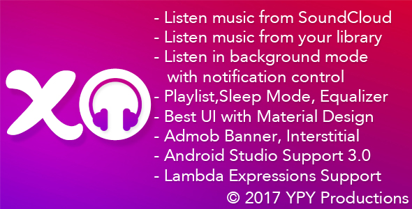 xMusic - Android Online Offline Music Player - CodeCanyon Item for Sale