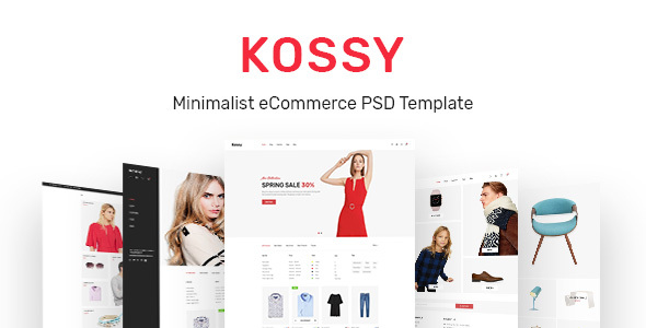 Kossy Minimalist - ThemeForest 21179272