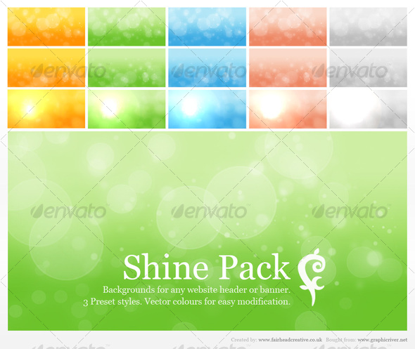 FC Shine Pack - Backgrounds Graphics