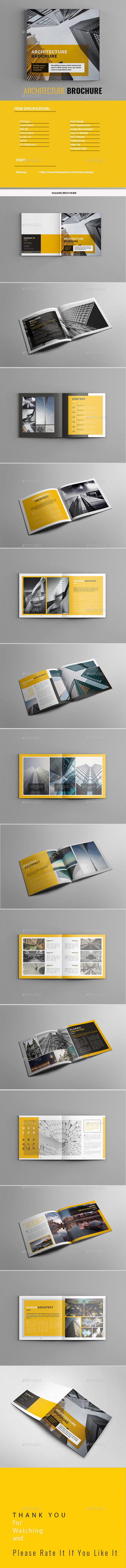 Architecture Brochure - Portfolio Brochures