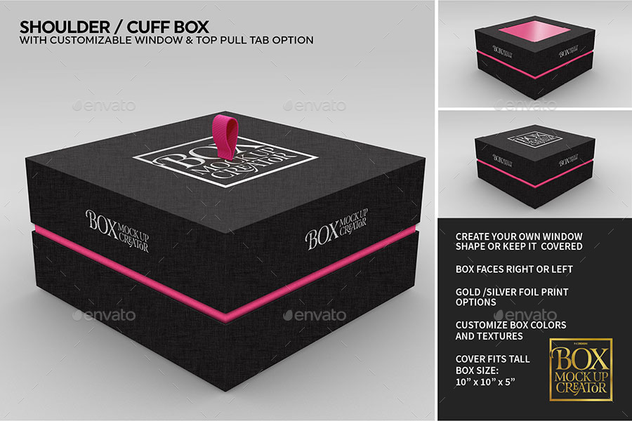 Download Box Packaging MockUp Creator by incybautista | GraphicRiver