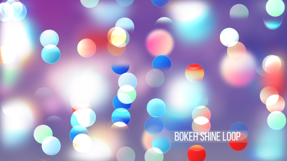 Bokeh Shine Loop V10