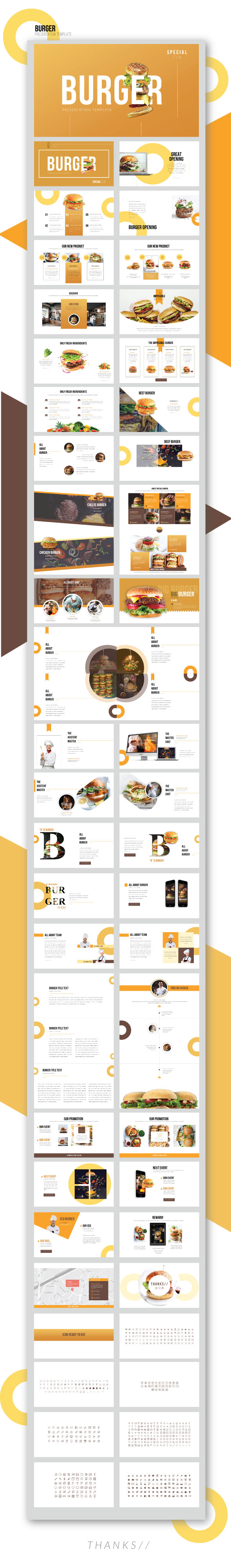 GraphicRiver Burger Creative Googleslide Templates 21180803 GraphicRiver Burger Creative Googleslide Templates 21180803