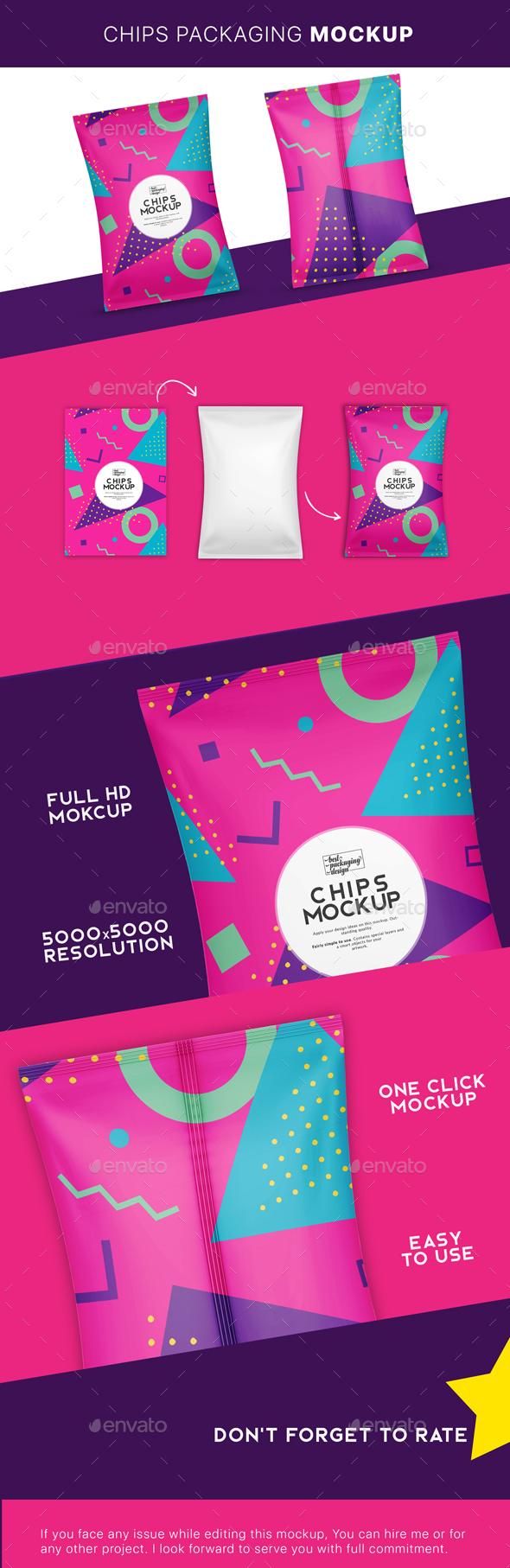 Download Chips Bag Mockup Free Download » Tinkytyler.org - Stock ...