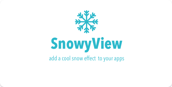CodeCanyon Snowy View A cool UIView snow effect 21182048 CodeCanyon Snowy View A cool UIView snow effect 21182048