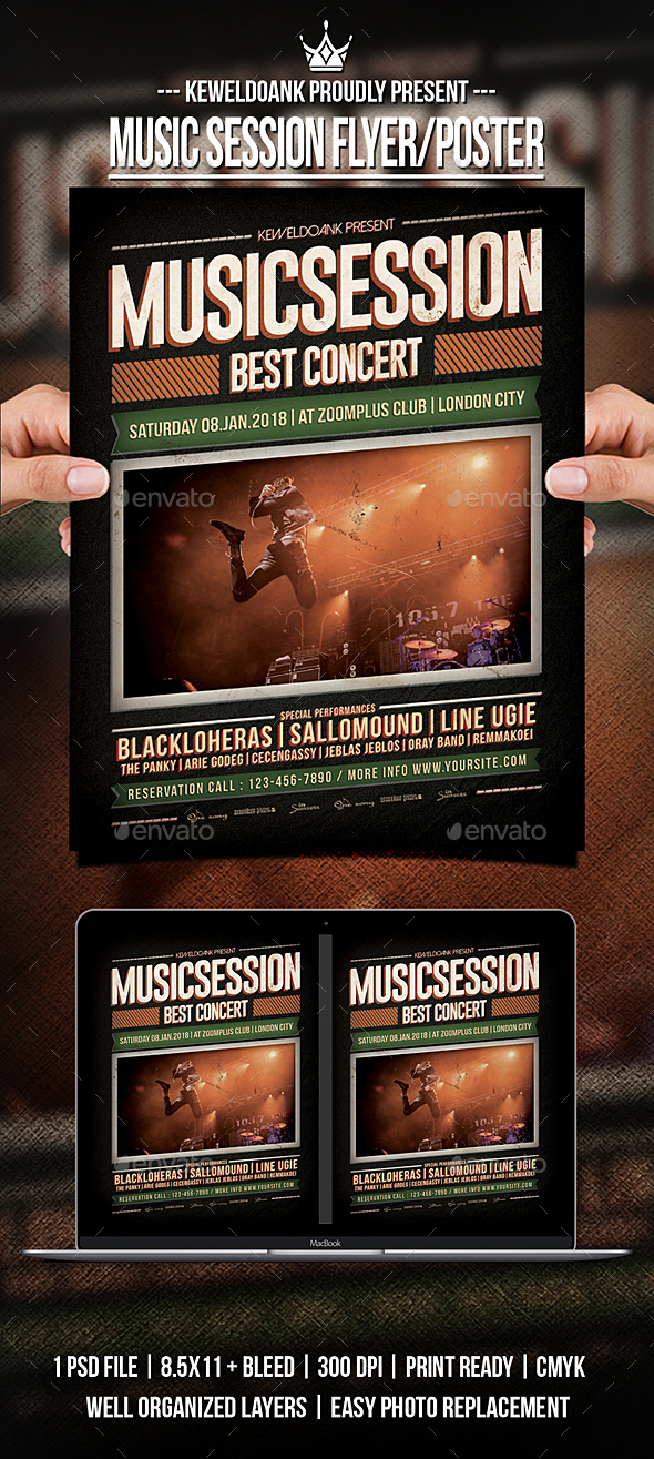 GraphicRiver Music Session Flyer Pposter 21182978 GraphicRiver Music Session Flyer Pposter 21182978