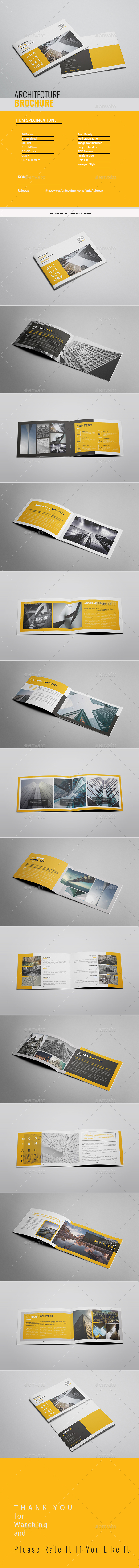 A5 Architecture Brochure - Portfolio Brochures