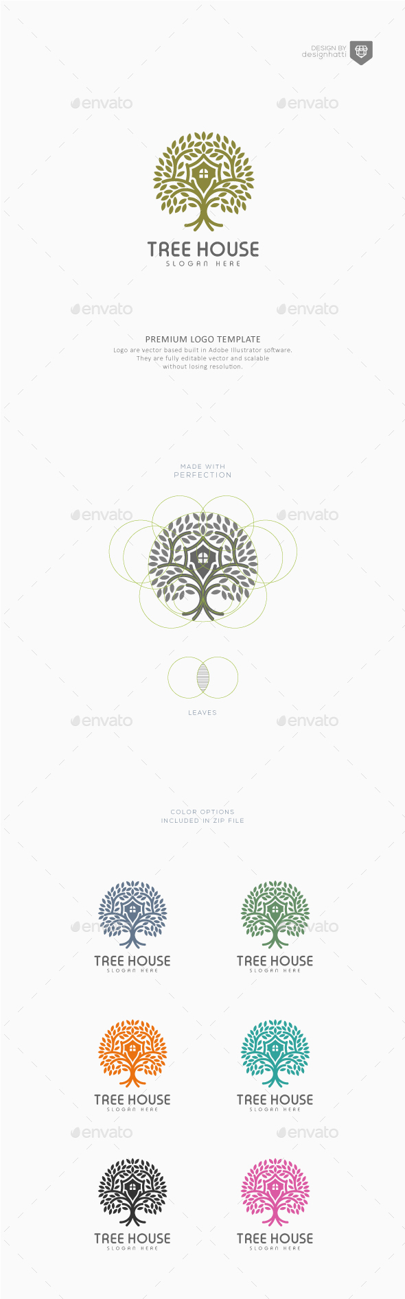 GraphicRiver Tree House Logo Template 21184033 GraphicRiver Tree House Logo Template 21184033