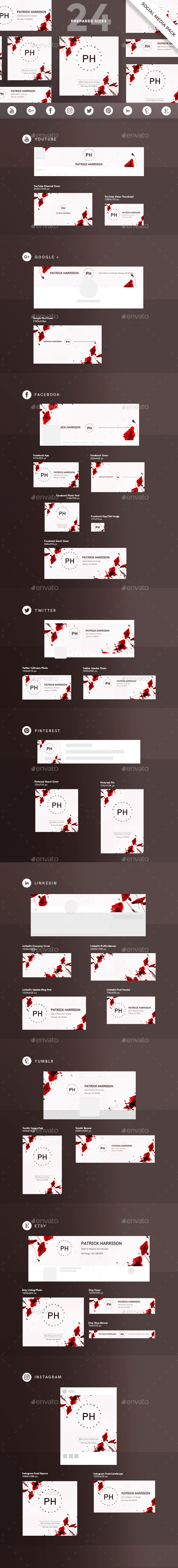 Fashion Style Social Media Pack - Miscellaneous Social Media