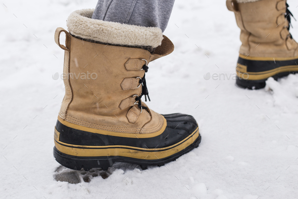 Winter boots - Stock Photo - Images