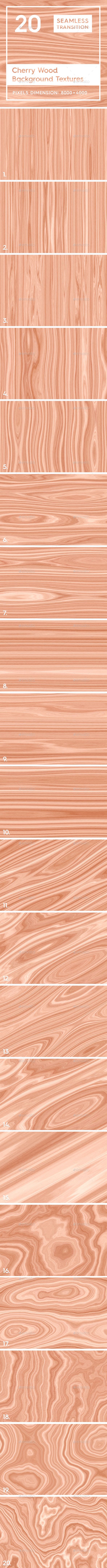 20 Cherry Wood Background Textures - Wood Textures