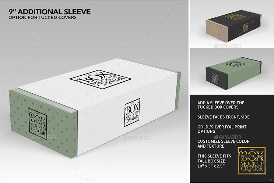 Download Rectangle Box Packaging Mock Up Creator By Incybautista Graphicriver PSD Mockup Templates