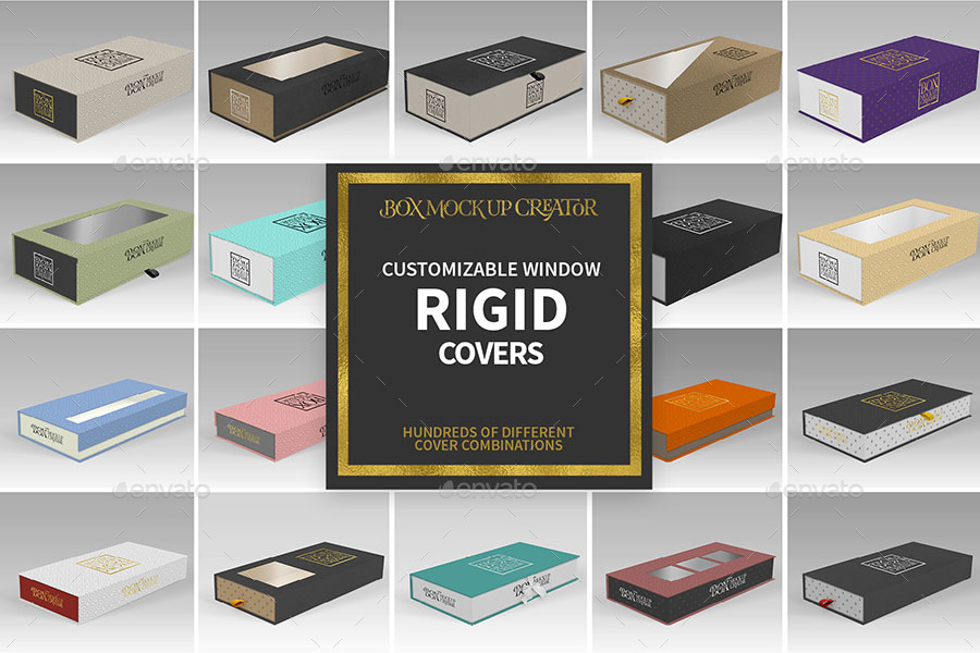 Download Rectangle Box Packaging Mock Up Creator by incybautista ...