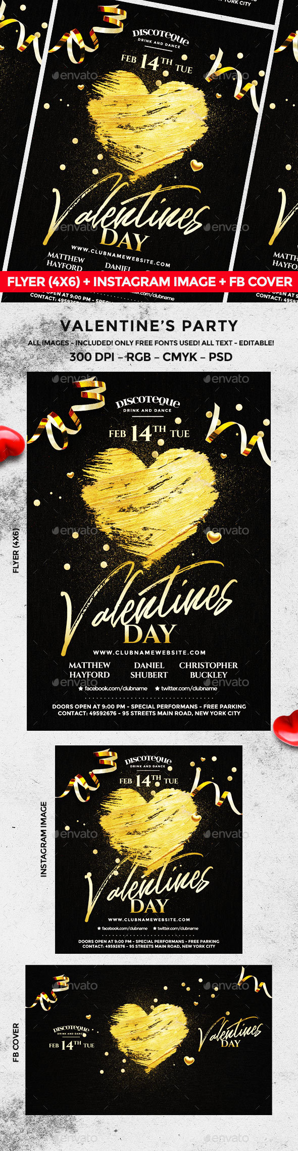 Valentine Flyer