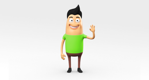George 3D Character