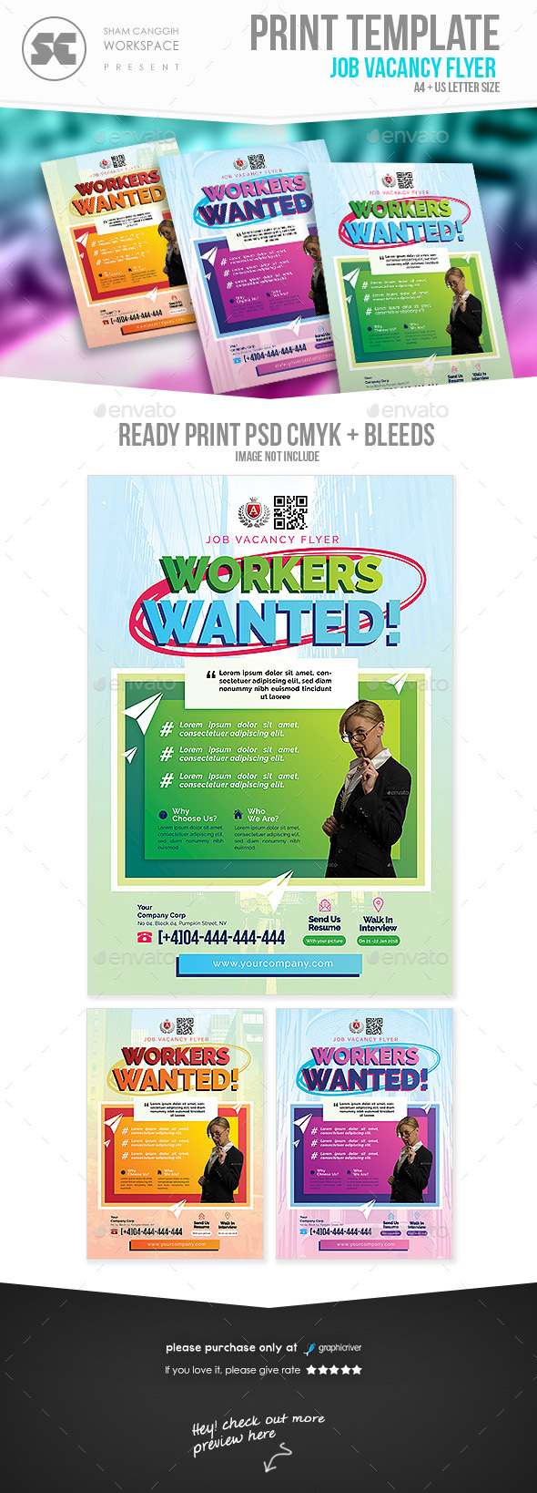 GraphicRiver Job Vacancy Flyer 21188379 GraphicRiver Job Vacancy Flyer 21188379