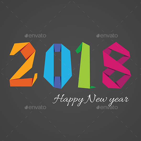 Happy New Year 2018 Background - New Year Seasons/Holidays