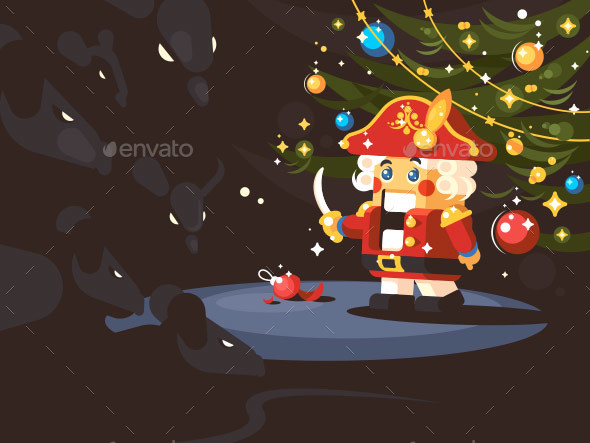GraphicRiver Character of Nutcracker 21190096 GraphicRiver Character of Nutcracker 21190096