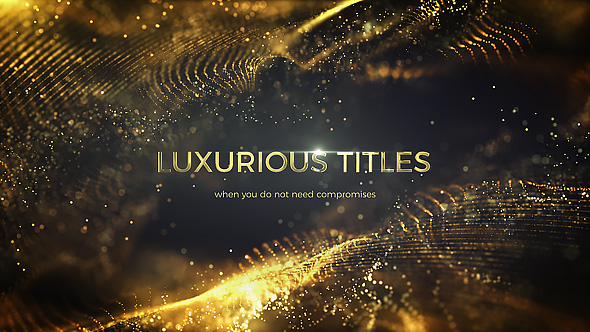 Luxurious Titles - VideoHive 21190197