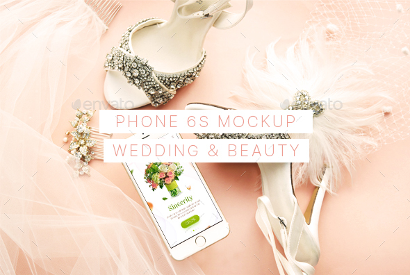 GraphicRiver Wedding and Beauty Phone 6 Mockup 21190595 GraphicRiver Wedding and Beauty Phone 6 Mockup 21190595