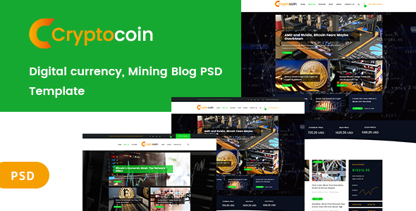 Digital currency and - ThemeForest 21190625