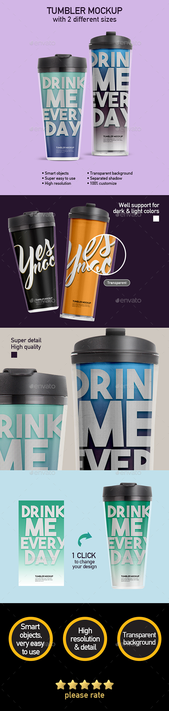 GraphicRiver Acrylic Tumbler Mock-up 21190792 GraphicRiver Acrylic Tumbler Mock-up 21190792