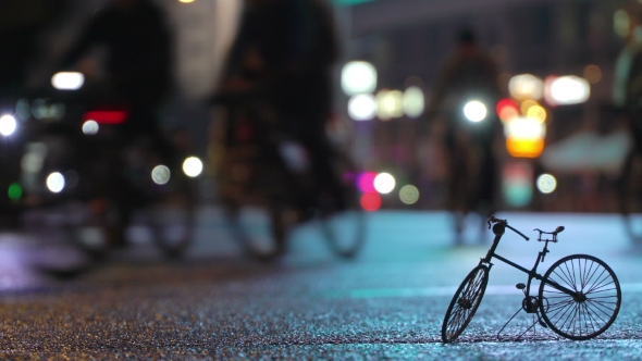 illuminated bicycle frame