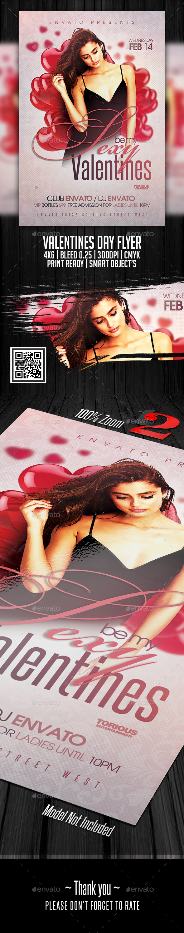 GraphicRiver Valentines Day Flyer Template 21193839