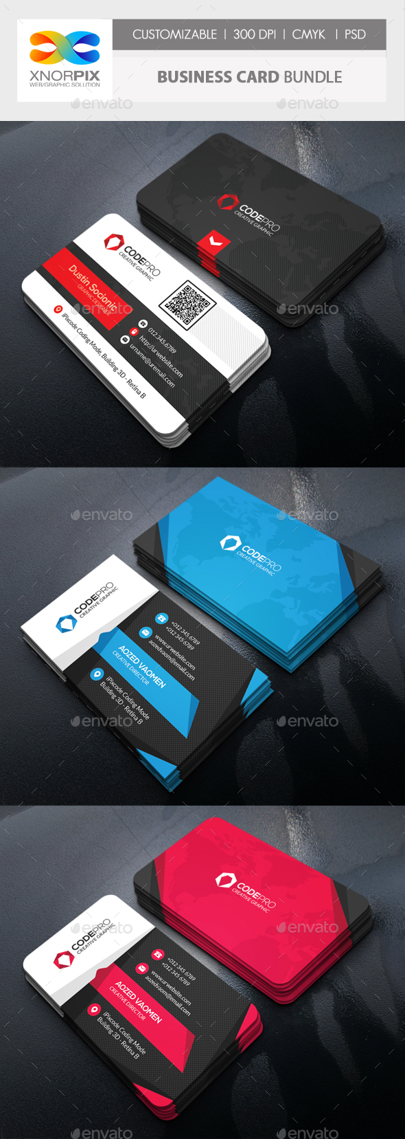 GraphicRiver Business Card Bundle 21193907 GraphicRiver Business Card Bundle 21193907