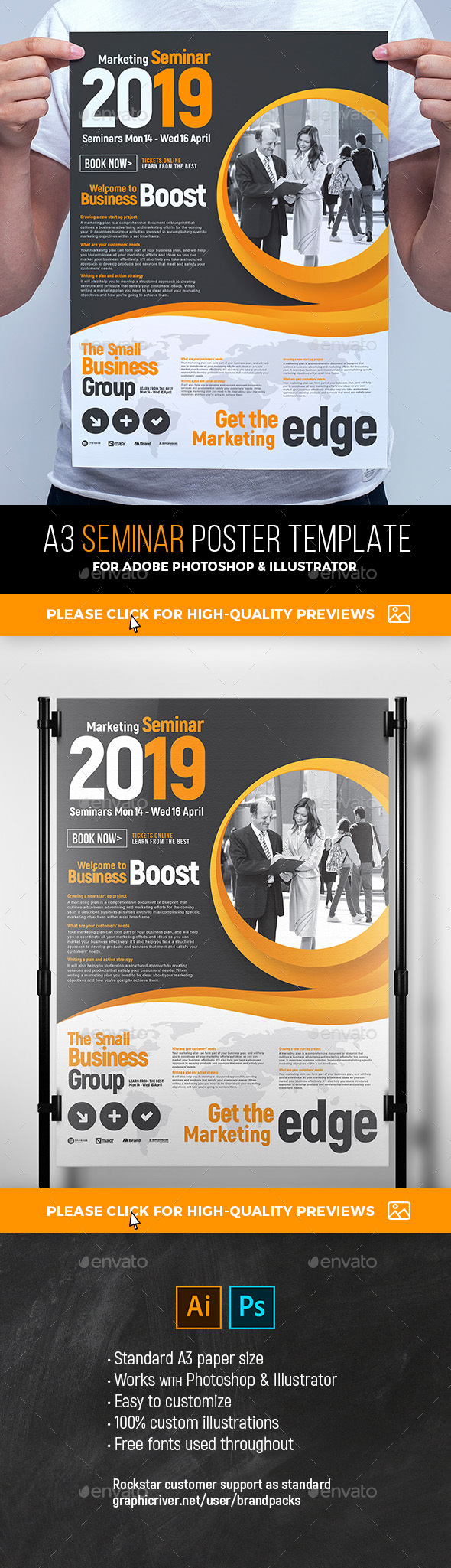 GraphicRiver Seminar Poster Template 21194179 GraphicRiver Seminar Poster Template 21194179