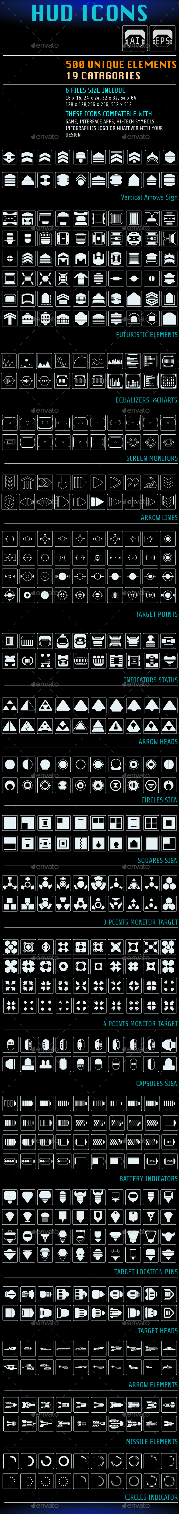 GraphicRiver HUD Futuristic 500 Icons For UI Apps Logo Design 21194842 GraphicRiver HUD Futuristic 500 Icons For UI Apps Logo Design 21194842