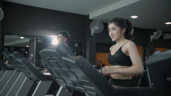 Fitness concept of 4k Resolution