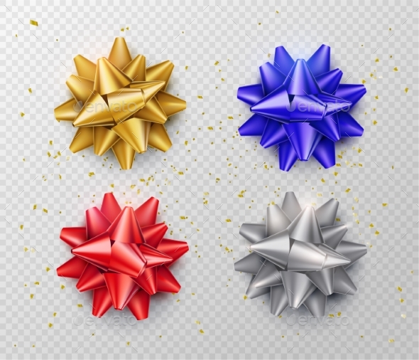 Bow Isolated on Transparent Background - Miscellaneous Seasons/Holidays