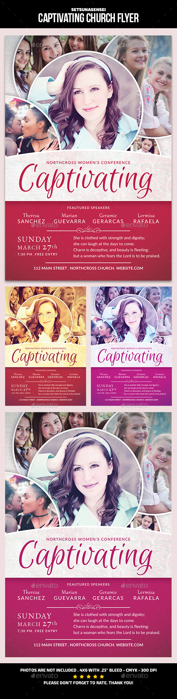 GraphicRiver Captivating Church Flyer 21195817 GraphicRiver Captivating Church Flyer 21195817