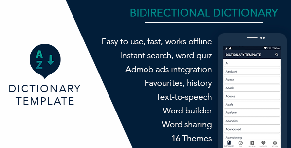 CodeCanyon Bidirectional Dictionary Template for Android 21196178 CodeCanyon Bidirectional Dictionary Template for Android 21196178