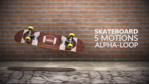 Skateboard - 5 Motions