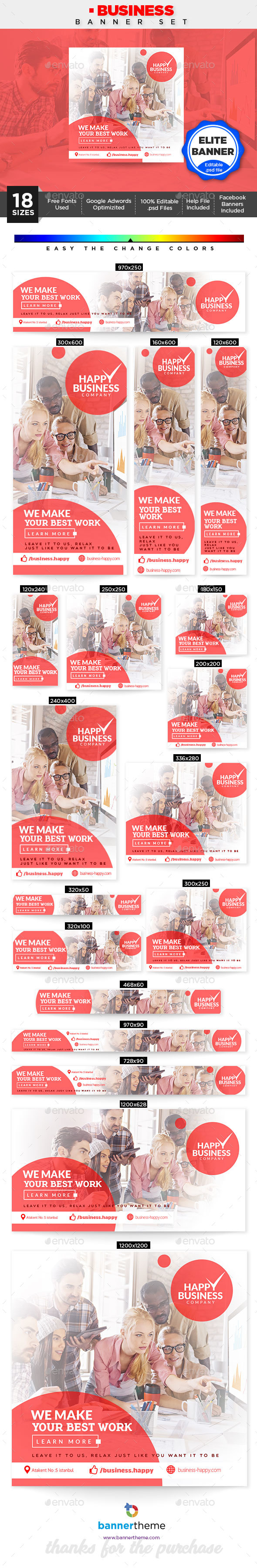 Business Banner - Banners & Ads Web Elements