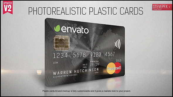 Plastic Cards Creator - VideoHive 20931919