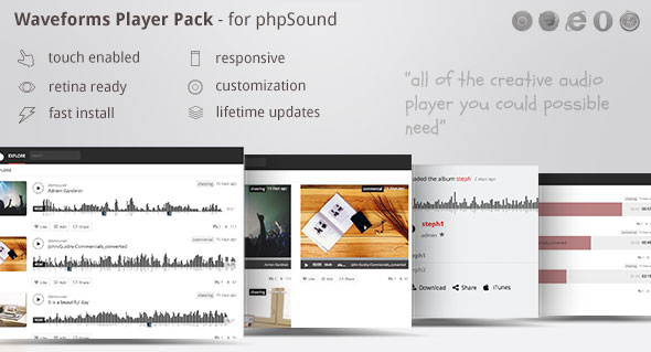 CodeCanyon phpSound players pack theme including wave player zoomsounds 21146284 CodeCanyon phpSound players pack theme including wave player zoomsounds 21146284