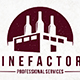 Industry Wine Label Logo