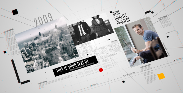 Timeline Corporate Slideshow - VideoHive 21199237