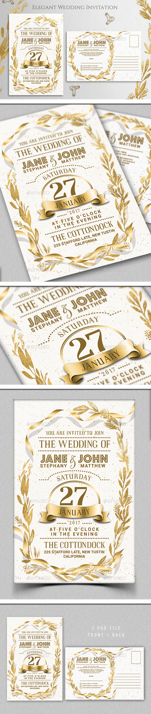 Wedding Invitation - Invitations Cards & Invites