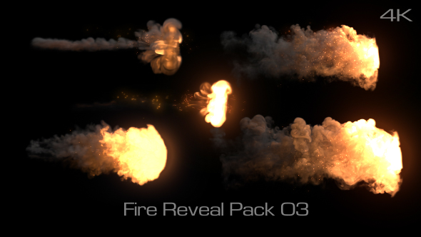 Fire Reveal Elements Pack 03