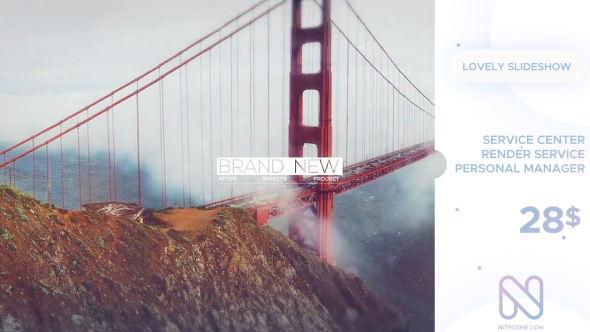 Lovely Slideshow Video Displays template preview