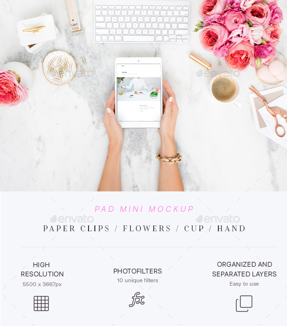 GraphicRiver Beauty & Flowers Pad Mini Mockup 21190972 GraphicRiver Beauty & Flowers Pad Mini Mockup 21190972