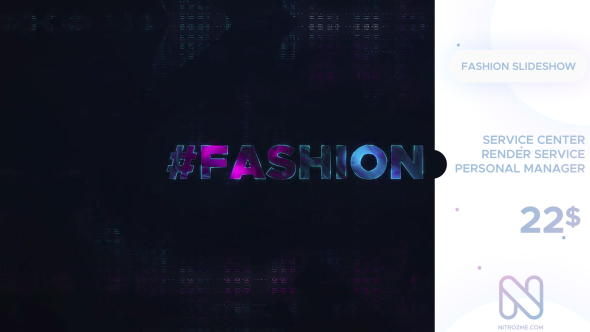 Fashion Slideshow, After Effects Project Files | VideoHive