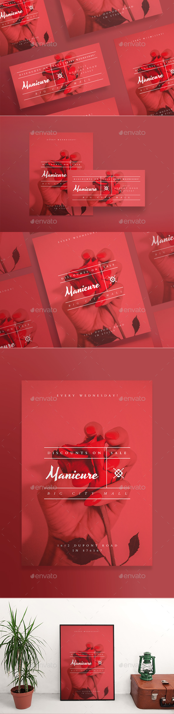 Manicure Flyers - Miscellaneous Events